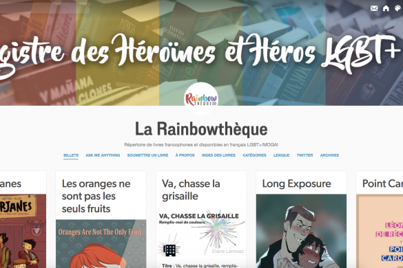 Capture écran de la rainbowthèque